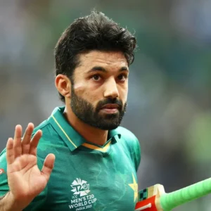 Muhamaad Rizwan give his wicket