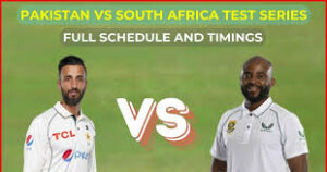 South Africa Tour of Pakistan 2025 –  Fixtures & Venues