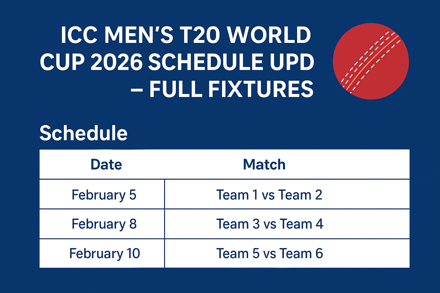 t20 world cup 2026 fixtures
